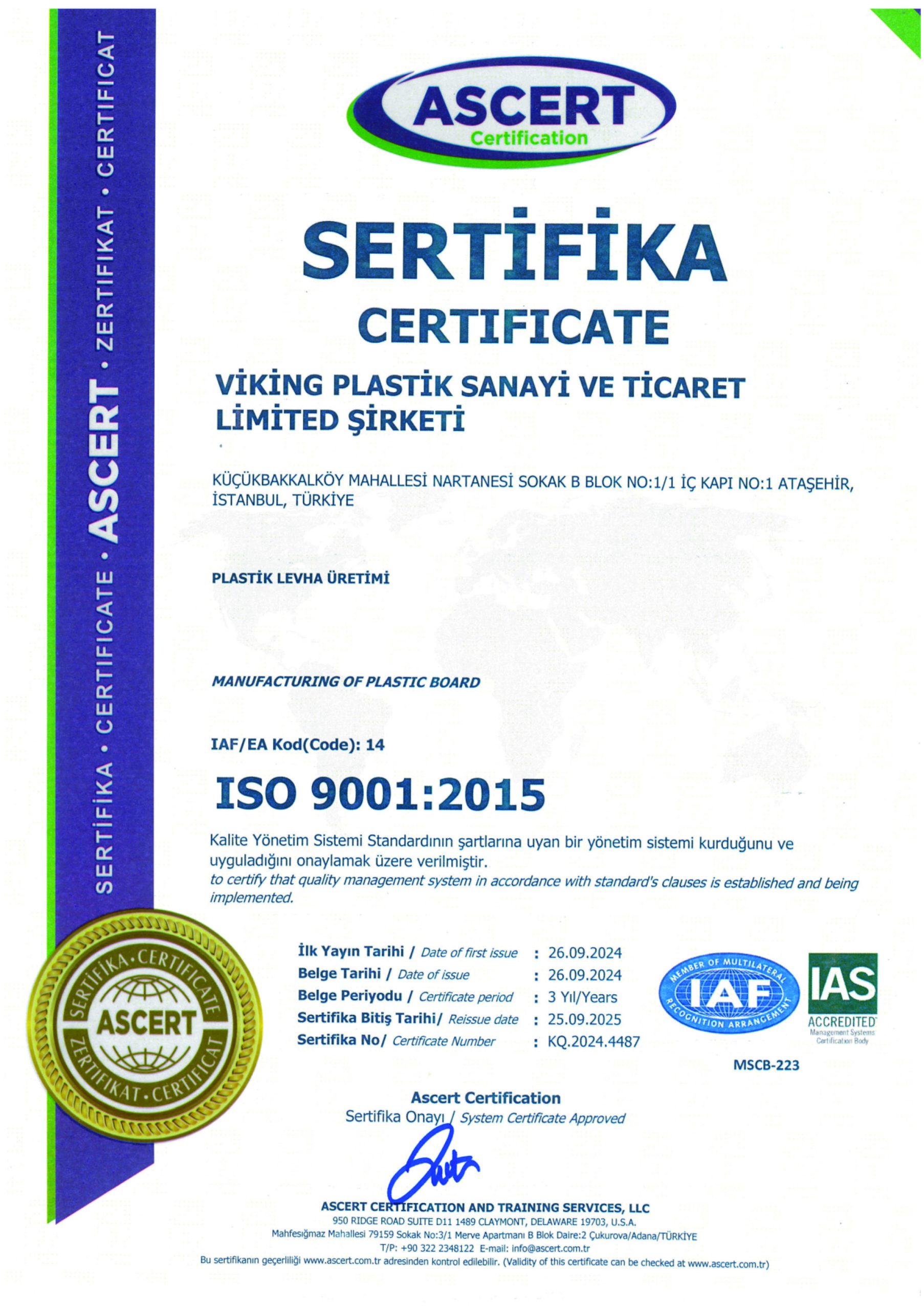 ISO 9001:2015